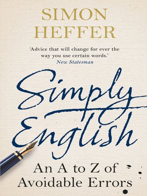 cover image of Simply English
